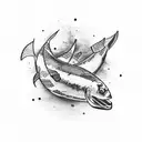 sushi tattoo design idea