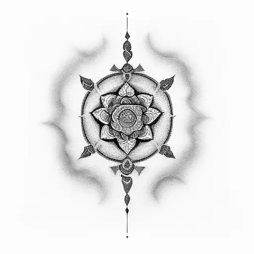 Sanskrit mantra  tattoo design idea