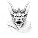 lucifer tattoo design idea