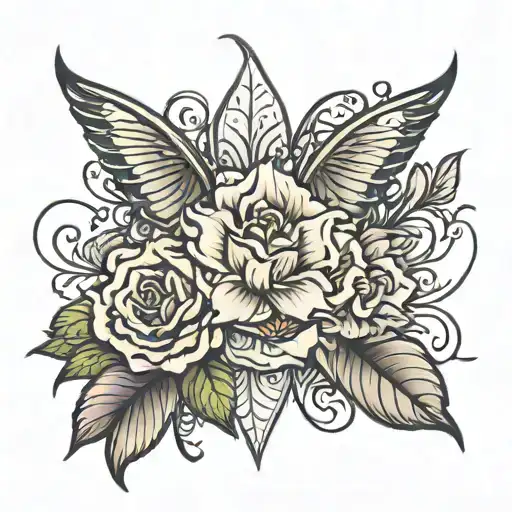 gratitude power satifaction growth  tattoo design idea