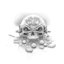 mental health  tattoo design idea