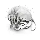 mental health  tattoo design idea