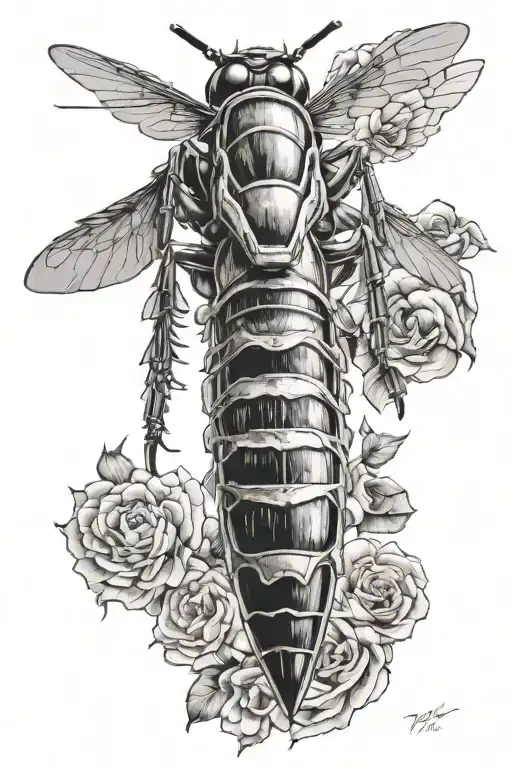 super hornet and life tattoo tattoo design idea