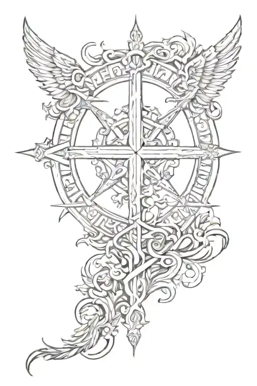 Biblical Reference and Refernece tattoo design idea