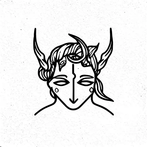 Greek mythology meets adhd  tattoo design idea