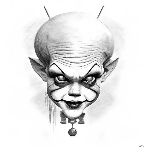 penny wise  tattoo design idea