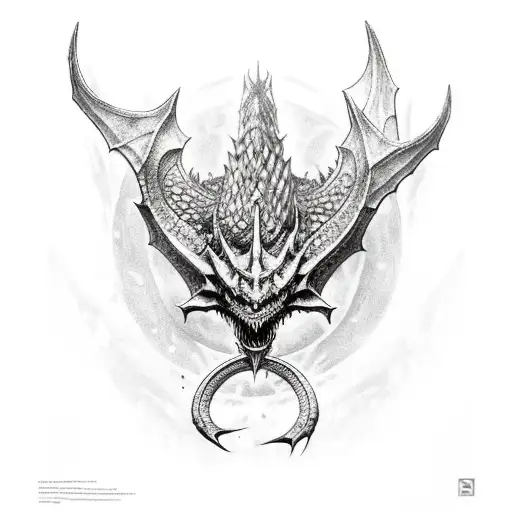 skyrim alduin paarthurnax sleeve tattoo design idea