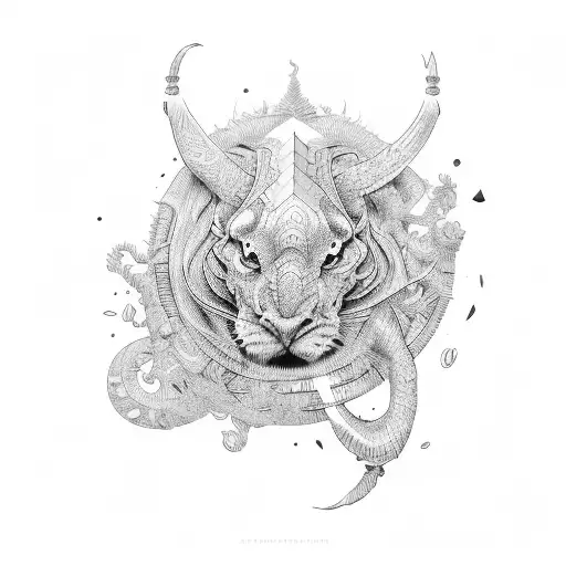 humble and kind tattoo design idea