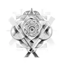 Create a tattoo featuring a mathematical equation that holds a special meaning to the client tattoo design idea