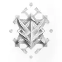 Create a tattoo featuring a mathematical equation that holds a special meaning to the client tattoo design idea