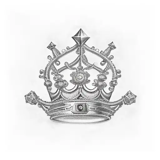 King's Crown tattoo design idea