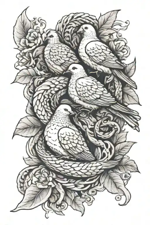 be wise as serpents and innocent as doves “ on a black arm tattoo design idea