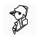 duck, hunter x hunter tattoo design idea