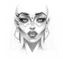 chola tattoo for women tattoo design idea