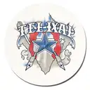 Texas flag, come and take it, american traditional style, banner displaying the word "Texas", flowers tattoo design idea
