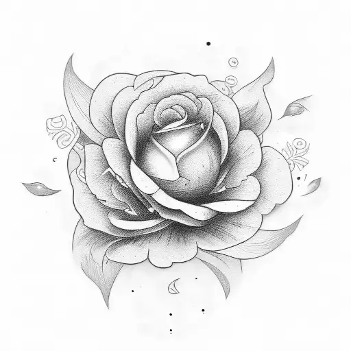 flores tattoo design idea