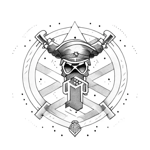 infantry solider  tattoo design idea