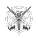 infantry solider  tattoo design idea