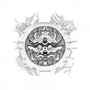 Minecraft  tattoo design idea