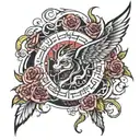 Falling in reverse tattoo design idea