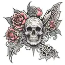 Falling in reverse tattoo design idea