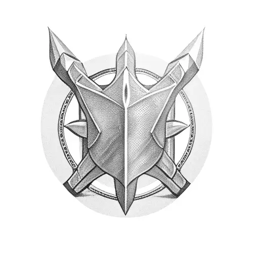 excalibur tattoo design idea