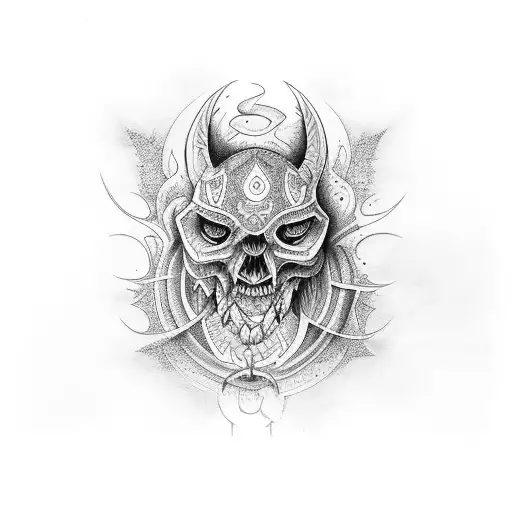 Mara Salvatrucha  tattoo design idea