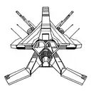 x wing tattoo design idea