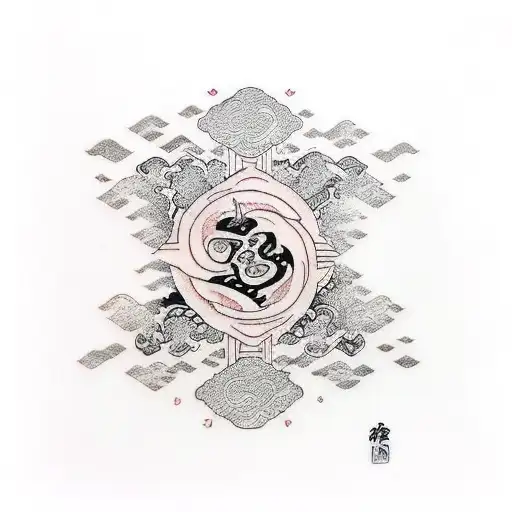love kanji tattoo design idea