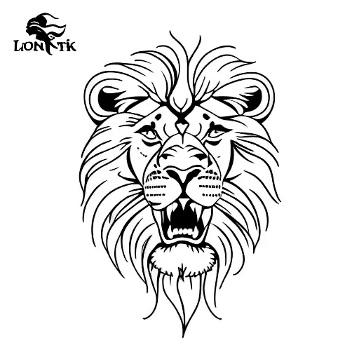 Lion logo with hand band tattoo | Band tattoos for men, Band tattoo, Hand  tattoos