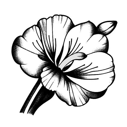 bouquet of snowdrop,narcissus,carnation,poppy,narcissus tattoo design idea