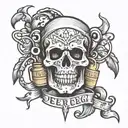 OCG (organized beer group) tattoo design idea