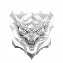 word shogun forearm  tattoo design idea