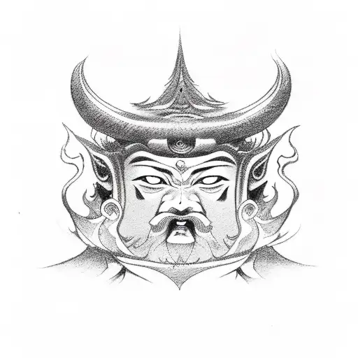 Fudo Myoo  tattoo design idea