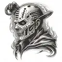 Freddy Krueger, jason voorhees, ghost face, elm street sign, terrifier, blood tattoo design idea