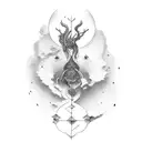 merciful tattoo design idea