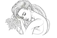 depression alone and about pushing tattoo design idea