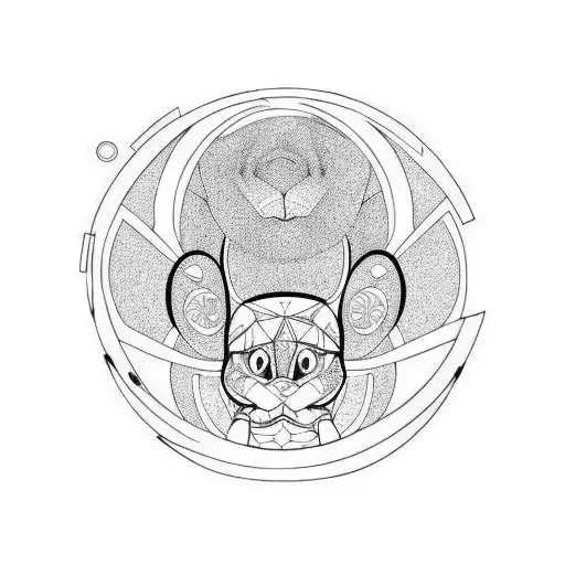 disney matching friends tattoo design idea