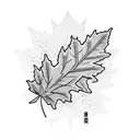 Maple Leaf tattoo design idea