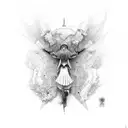 learning to fly tattoo design idea