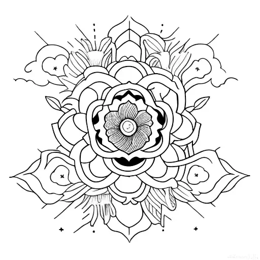 Everlasting devotion tattoo design idea