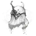 ghost  tattoo design idea