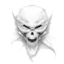 ghost  tattoo design idea