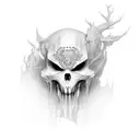 ghost  tattoo design idea