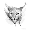 judiasm and Rak Chazak Amats tattoo design idea