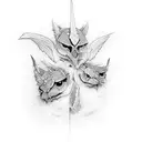 twins brothers tattoo design idea