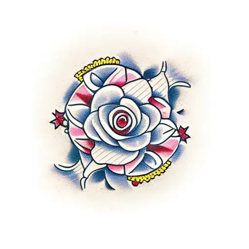 flor de maga bouquet  tattoo design idea