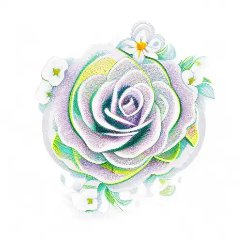 flor de maga tattoo design idea