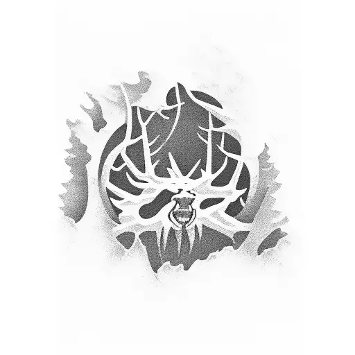 yellowstone  tattoo design idea