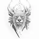 yellowstone  tattoo design idea